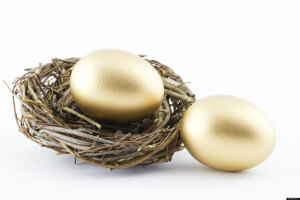 nest egg saving