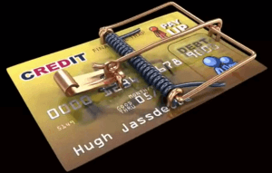 be aware of the evil credit card