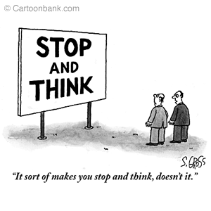 Stop and Think