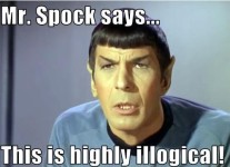 This is highly illogical