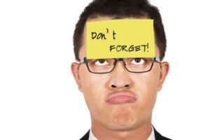 Have you forgotten something?