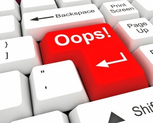 accept mistakes and move on
