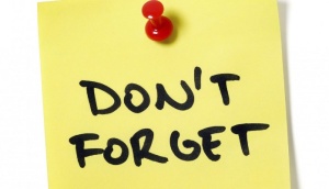 do not forget