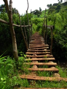 rickety bridge