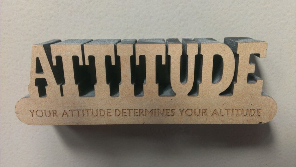 My attitude determines
